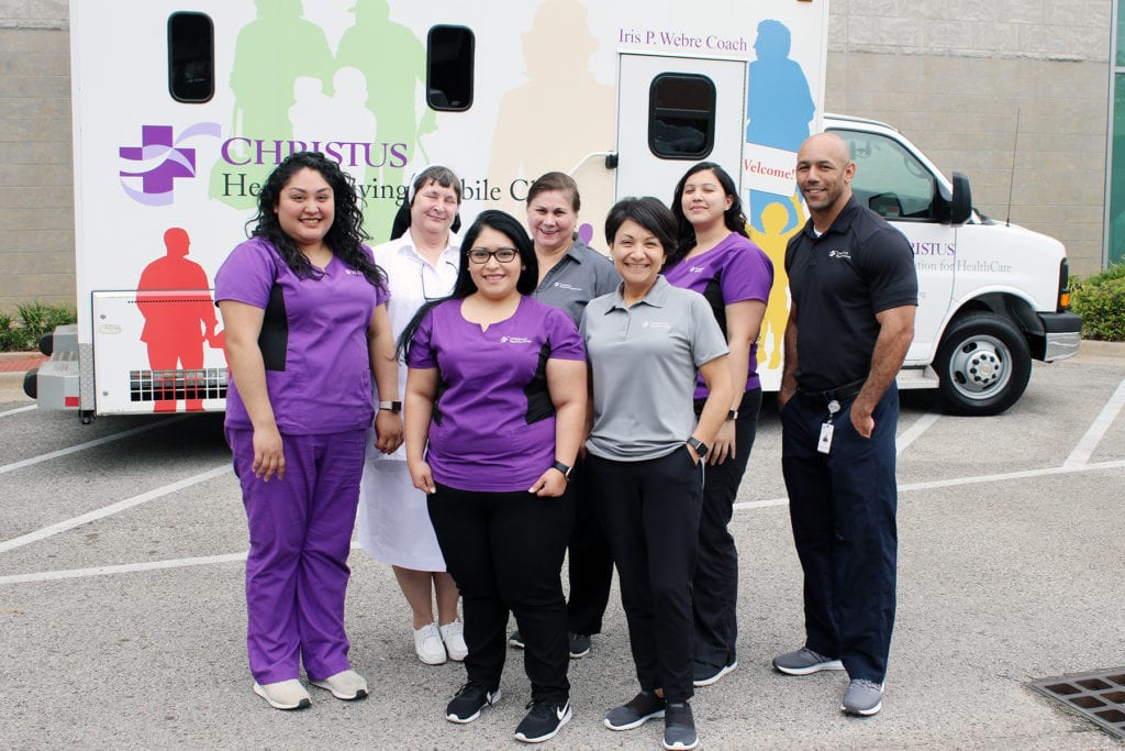 CHRISTUS Healthy Living Mobile Clinics Team is in the business of saving lives