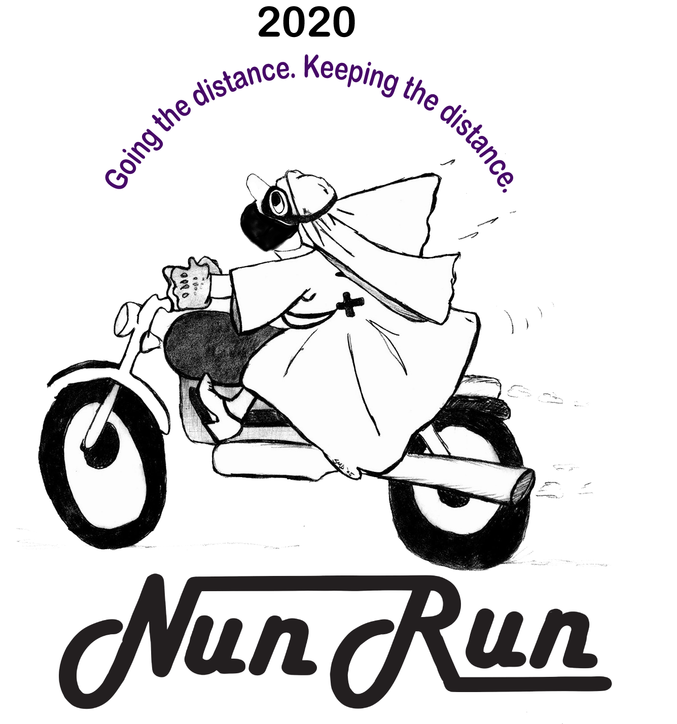 Nun Run 2020 logo
